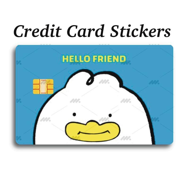 Huntrix Themed Credit Card Stickers for Debit Credit Ebt