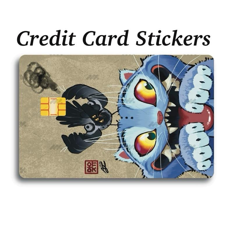 Huntrix Themed Credit Card Stickers for Debit Credit Ebt