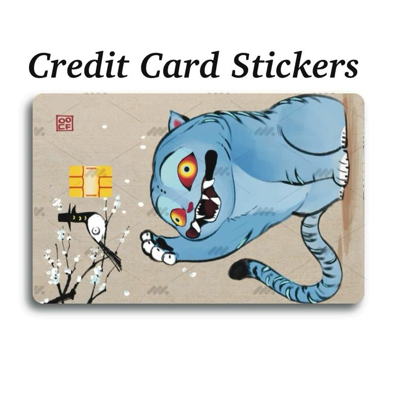 Huntrix Themed Credit Card Stickers for Debit Credit Ebt