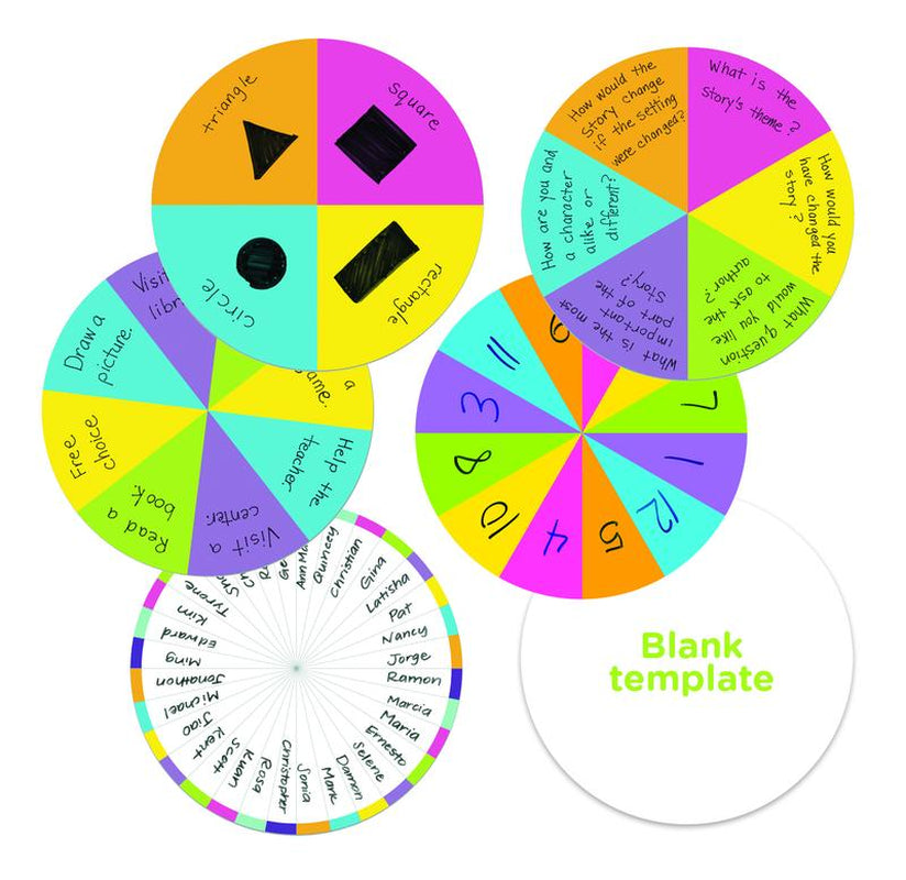 Educational Insights Jumbo Magnetic Spinner, Classroom Games, Teacher Supplies