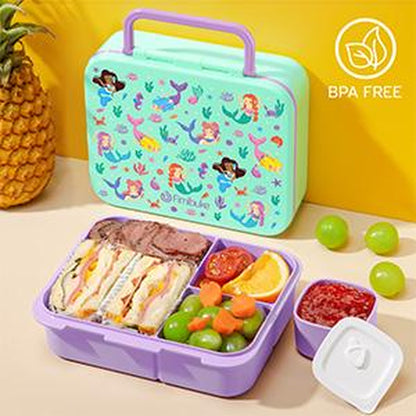 Fimibuke Bento Lunch Box with Thermos 32Oz Snack Lunch Container with 3 Compartments, Insulated Lunch Bag, 12Oz Leakproof Food Jar, and Ice Pack — Ideal for Daycare, School, or On-The-Go Meals Dealsforyoudays