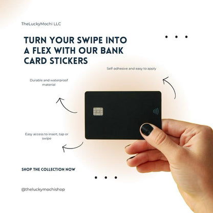 Huntrix Themed Credit Card Stickers for Debit Credit Ebt