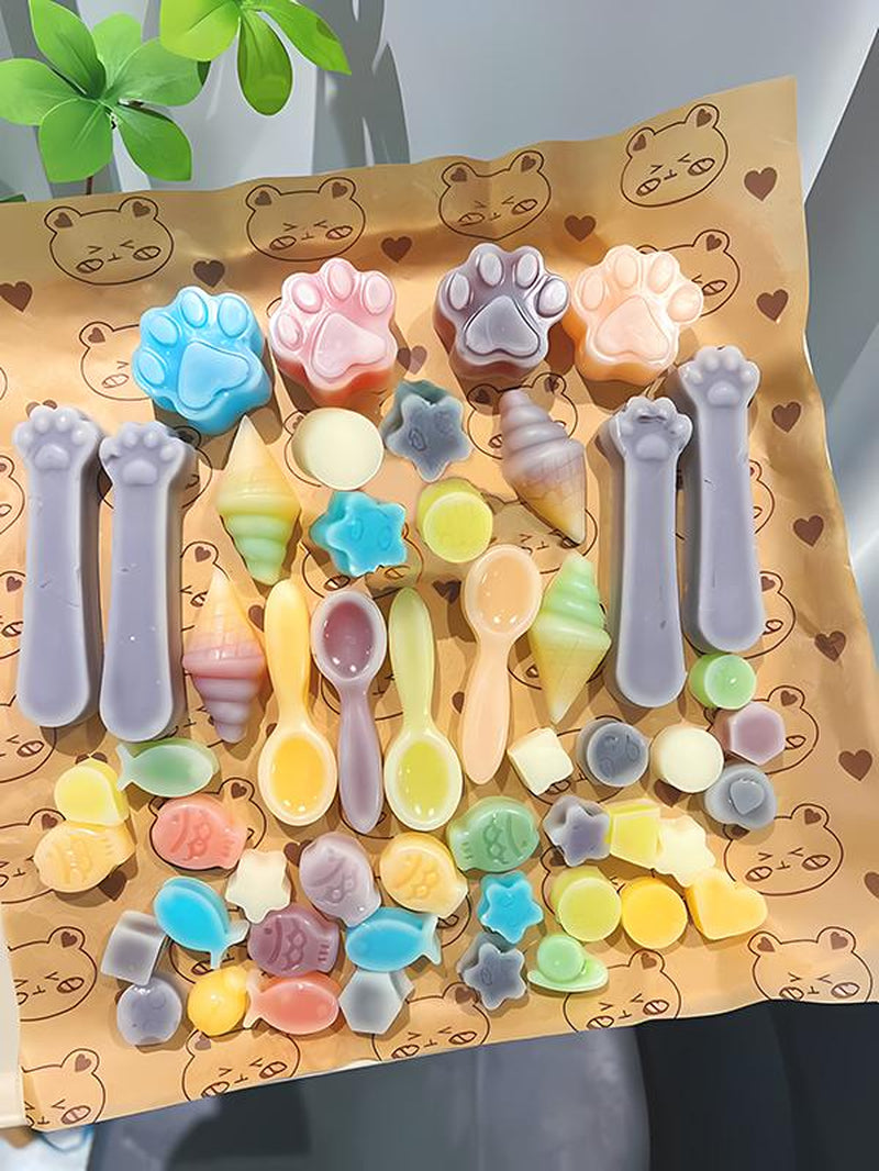 Bonbonland Vintage Wax Candy: Bite, Sip, Freeze! , Filled Tropical Fruit Punch Syrup Blueberry,Banana, Strawberry, Fruit Syrup with Various Flavors, Back to School Holiday Gift Consume after Freezing Candy