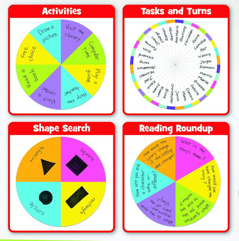 Educational Insights Jumbo Magnetic Spinner, Classroom Games, Teacher Supplies