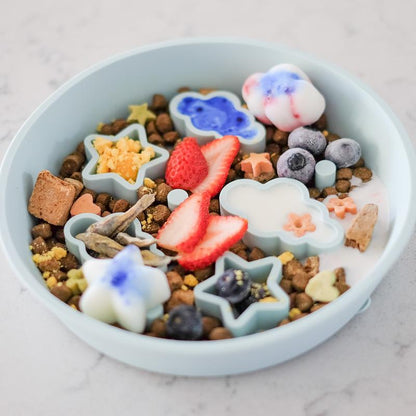Emerypets Star + Cloud Slow Feeder Bowl - Premium Quality Slow Feeder Bowl for Mental Stimulation & Digestion Support