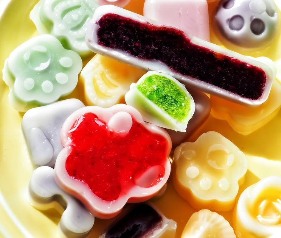 Bonbonland Vintage Wax Candy: Bite, Sip, Freeze! , Filled Tropical Fruit Punch Syrup Blueberry,Banana, Strawberry, Fruit Syrup with Various Flavors, Back to School Holiday Gift Consume after Freezing Candy