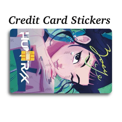 Huntrix Themed Credit Card Stickers for Debit Credit Ebt