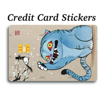 Huntrix Themed Credit Card Stickers for Debit Credit Ebt