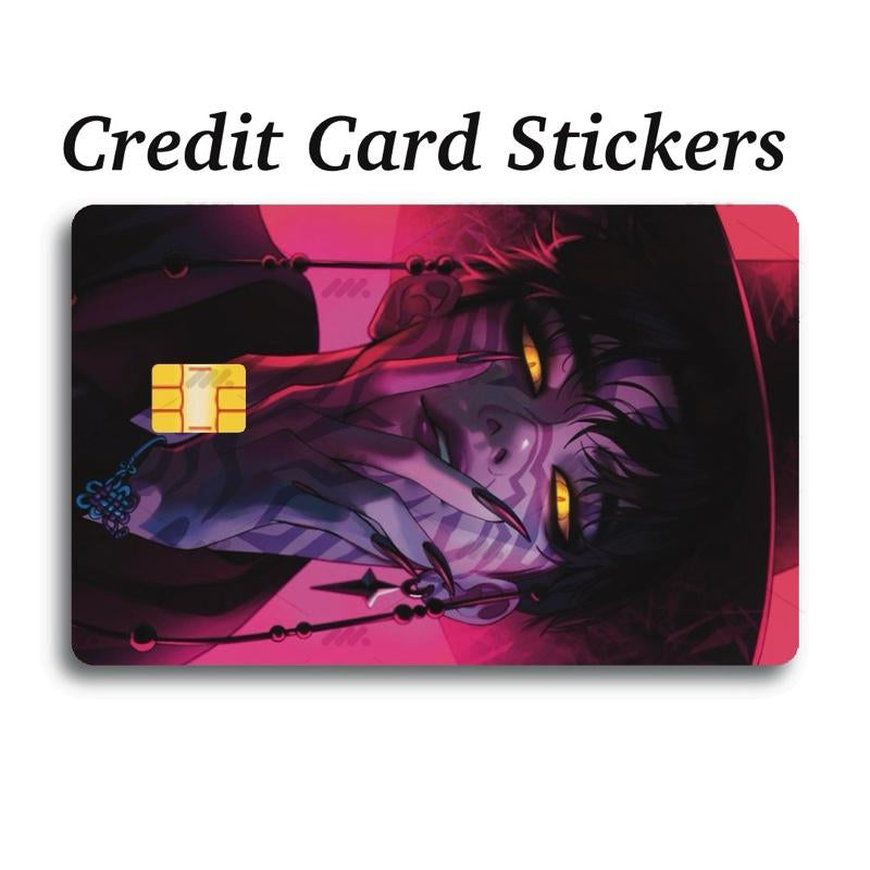 Huntrix Themed Credit Card Stickers for Debit Credit Ebt